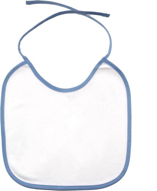 Slabbetjes baby - Slab - Spuugdoekjes - Baby accessoires - Polyester - Blauw van Merkloos