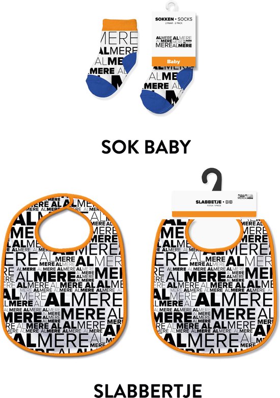 Slabbetjes en sokken met tekst - Baby cadeautjes en kraamcadeautjes - Almere van De Toverknoop