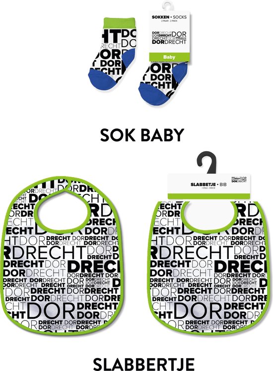 Slabbetjes en sokken met tekst - Baby cadeautjes en kraamcadeautjes - Dordrecht van Grandma's Gift Shop