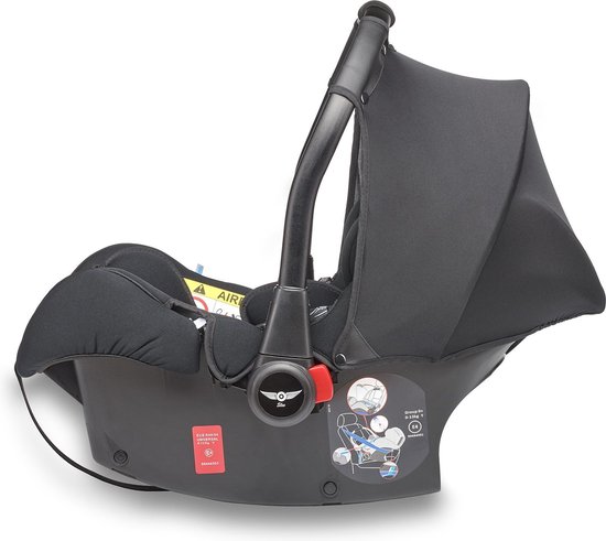 Slee Mobile winter voetenzak Black van Jollein