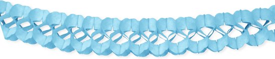 Slinger | Baby shower | blauw | 4 meter lang | rond van Partydeco