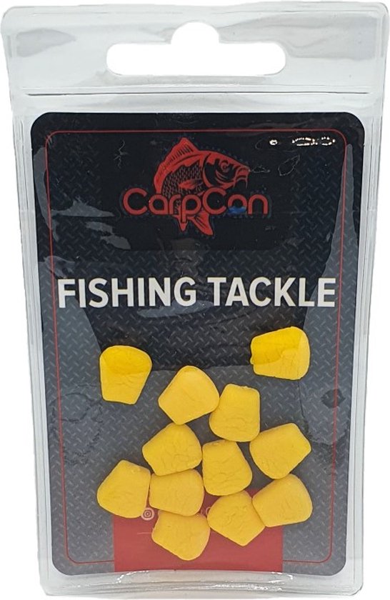 Slow-Sinking Fake Corn - Geel - 12 stuks - Yellow Banana - Nepmais - Fake Food Range - Karper Vissen van SLO
