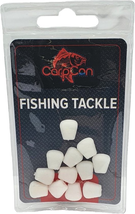 Slow-Sinking Fake Corn - Wit - 12 stuks - White Milk Cream - Nepmais - Fake Food Range - Karper Vissen van SLO