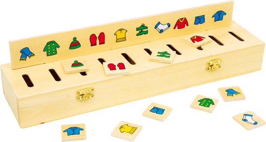 Small Foot - Afbeeldingen Sorteerbox, 55 dlg. van Small Foot