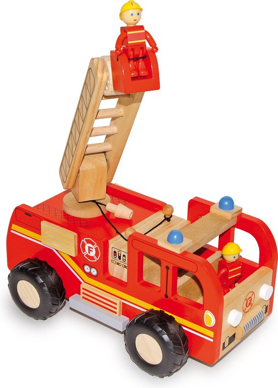 Small Foot - Brandweer-vrachtauto van Small Foot