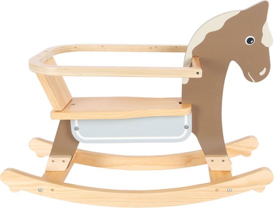 Small Foot - Hobbelpaard met Zitje Bruin van Small Foot