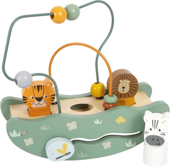 Small Foot - Houten Balans Motoriekspiraal Safari van Small Foot