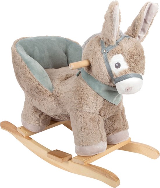 Small Foot - Houten Hobbel Ezel met Stoel van Small Foot
