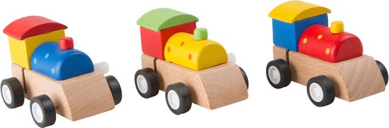 Small Foot - Houten Trein Opwindbaar, per stuk van Small Foot
