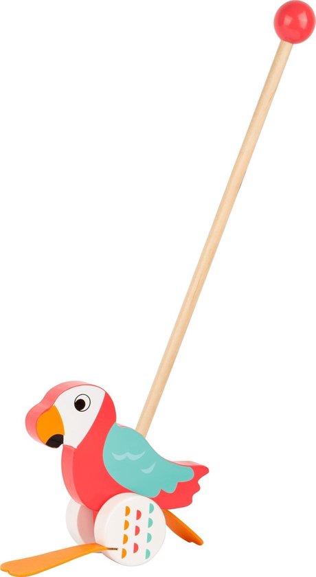 small foot - Push-along Animal Parrot "Lori" van Small Foot