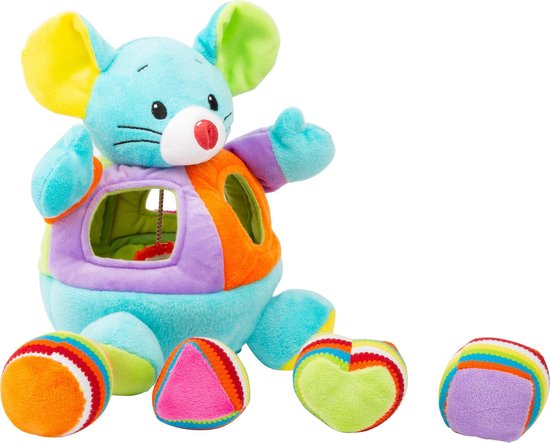 Small Foot - Vormenstoof Muis Pluche, 5dlg. van Small Foot