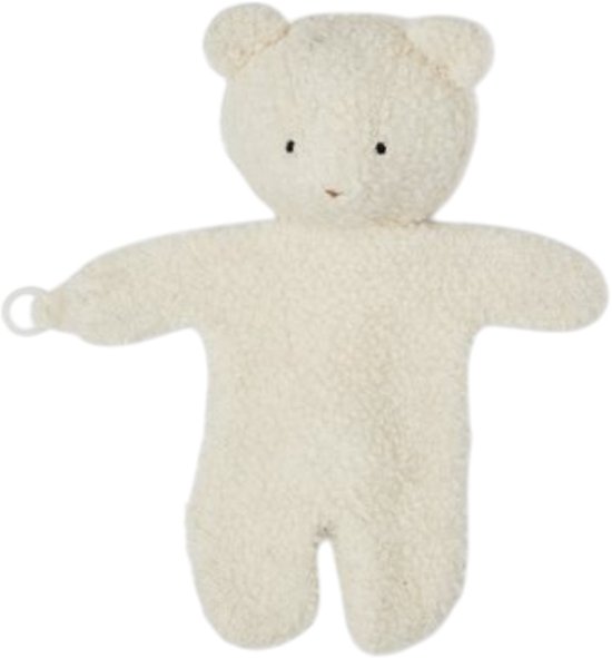 Smallstuff Knuffeldoekje - Bouclé Merino Wool - Off White van Merkloos