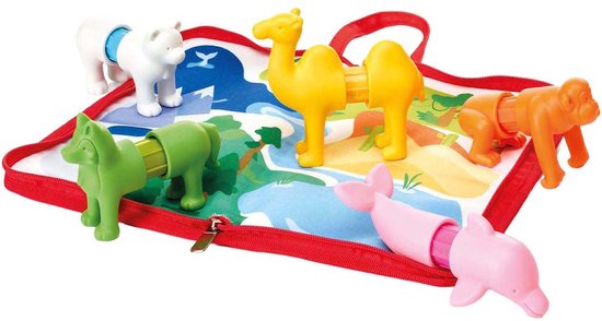 SmartMax Mijn Eerste Dieren Over De Hele Wereld - 16dlg. van SmartMax