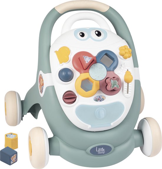 Smoby - Little Smoby - 3-in-1 Babywalker - Looptrainer van Smoby