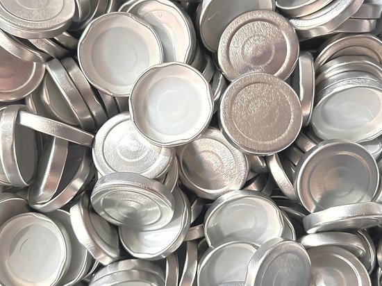 SnelShoppen - 10-75 Stuks Melkflesdeksels, Draaidoppen voor Glazen Flessen met 48mm Opening, Wit, Herbruikbaar, BPA-vrij, Pasteuriseerbaar