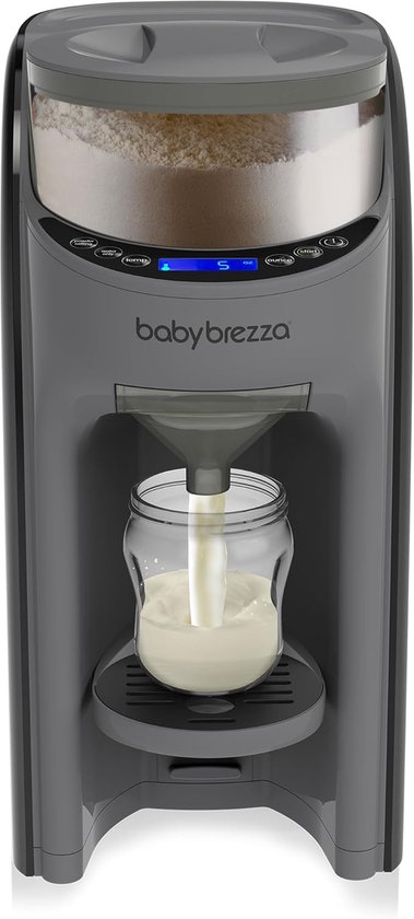 SnelShoppen - Baby Brezza Geavanceerde Poederdispenser - Automatische Flessenmix met Heet Water - Perfecte Consistentie - 2 tot 10 oz - Kinderkamer