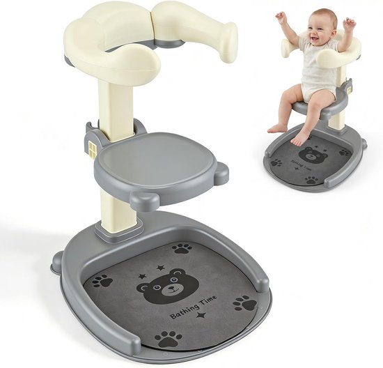 SnelShoppen - Baby Douche Standaard - Verstelbaar, Stevig, Geschikt voor alle Baby's, Ideaal voor Badkamer en Zwembad, Veilig en Duurzaam, Perfect voo