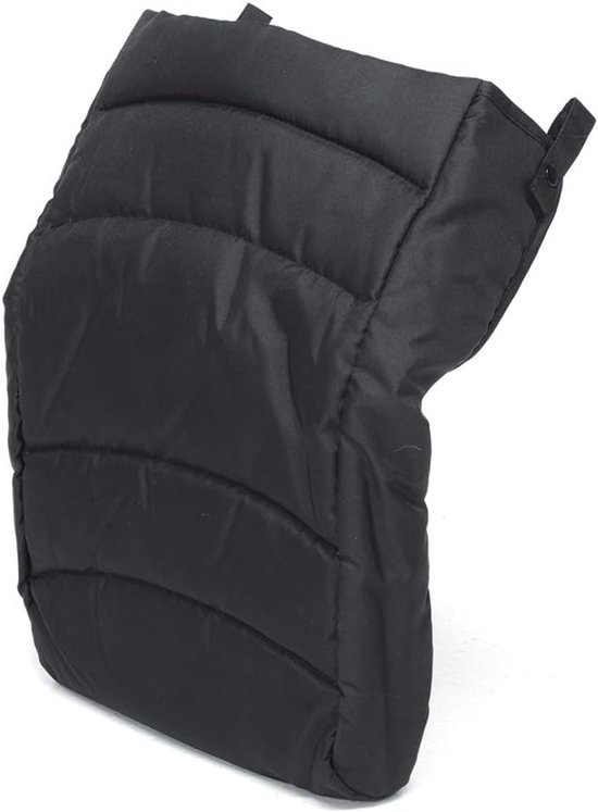 SnelShoppen - Buggy Voetenzak Zwart - Winter Bescherming - Compatibel met Diverse Kinderwagens - Handwas - Ideaal voor Buitenactiviteiten met Kinderen