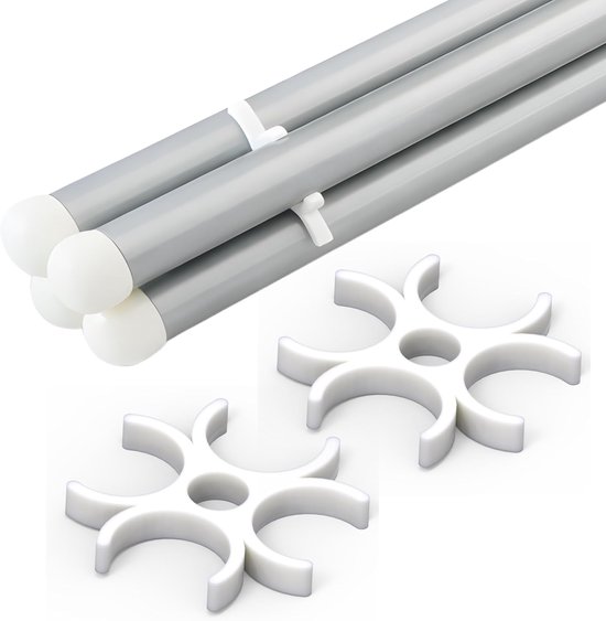 SnelShoppen - Clip Set van 2 Stoelbeenclips voor Opberging en Transport, Ideaal voor IKEA Antilop Kinderstoel, Voor Thuis en Reizen met Kinderen, Prak