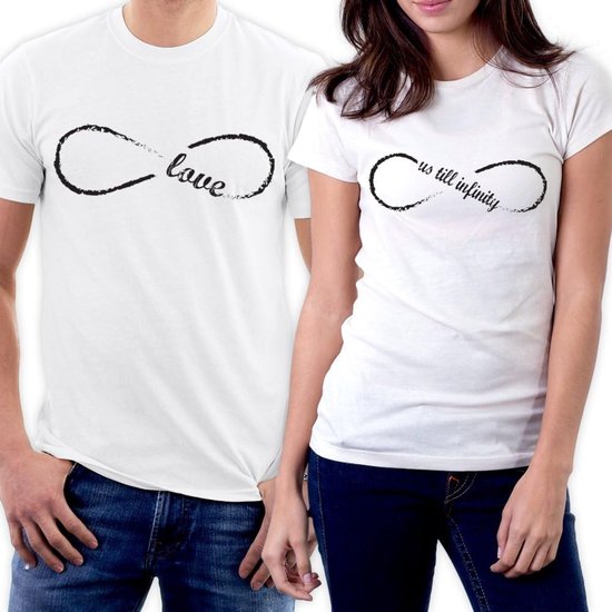 SnelShoppen - Grappige Matching Koppel T-shirts voor Hem en Haar - Set voor Familie, Hoodies en Sweatshirts - Perfect voor Valentijn, Verjaardag, Kers