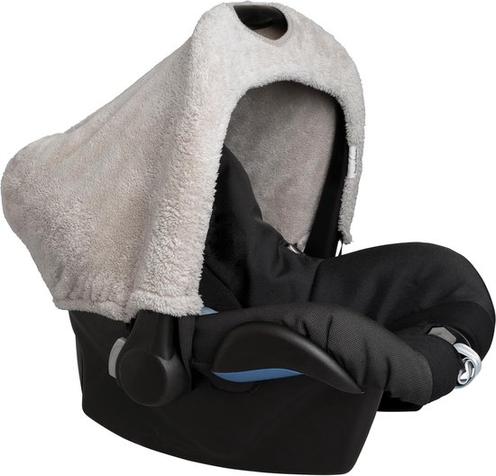 SnelShoppen - Hood Maxi-Cosi 0+ Cozy Urban Taupe - Beschermende Kap voor Maxi-Cosi, Chic en Elegant, Perfect voor Baby's, Ideaal voor Buiten, Gezellig