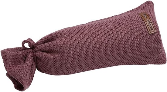 SnelShoppen - Knitted Baby Pitcher Bag - Beschermende Fleshoes voor Baby - Dubbelwandig - Zacht en Warm - Stone Red