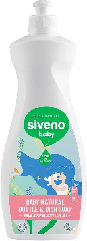 SnelShoppen - Natuurlijke Reiniger voor Baby Spenen en Flessen 500 ml - Veganistisch, Plantaardig, Zonder Toegevoegde Geur, Veilig voor Kinderen
