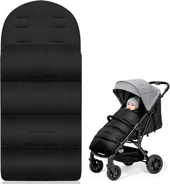 SnelShoppen - Universele Voetenzak Fleece Winter - Waterdichte Kinderwagen Voetenzak - Ademend en Makkelijk Schoon te Maken - Geschikt voor Alle Kinde
