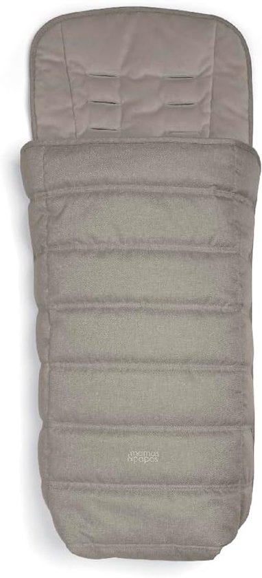 SnelShoppen - Warmte Voetenzak voor Kinderwagen, Waterdicht, Zacht Fleece Voering, Meerdere Posities, Bruin voor Baby's, Geschikt voor Flip XT3 Kinder