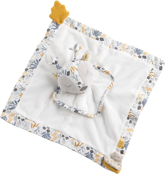 SnelShoppen - White Velvet Baby Zakdoek - Zacht Knuffeldoekje voor Baby's - Veilig en Comfortabel - Ideaal voor Knuffelen en Ontspannen - Perfect voor