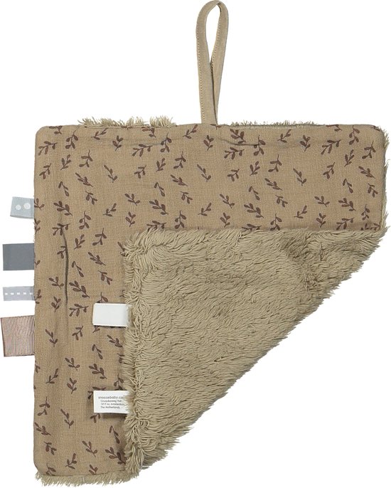 Snoozebaby Comfort Toy Sweet Dreaming in bruin (25 x 25cm) van Snoozebaby