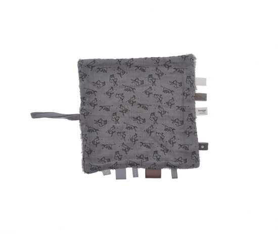 Snoozebaby Comfort Toy Sweet Dreaming in grijs (25 x 25cm) van Snoozebaby