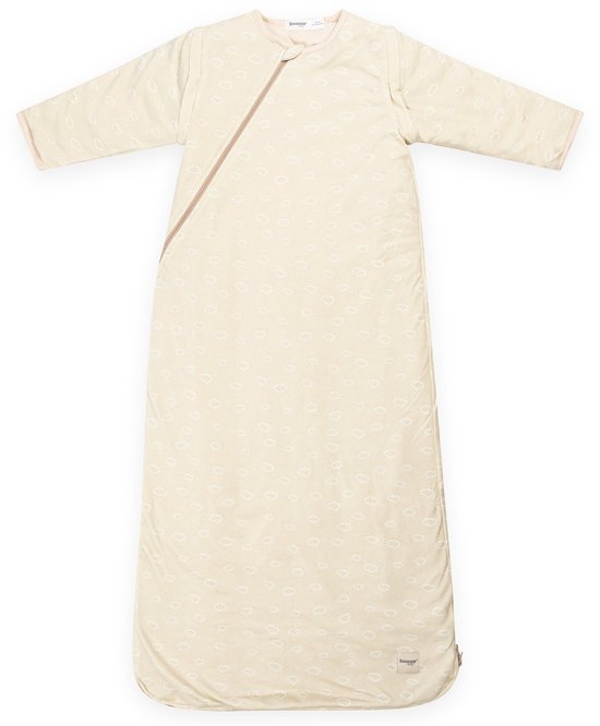 Snoozebaby Slaapzak Winter 110 cm (18-36 mnd) - TOG 2.0 - Afritsbare mouwen - Katoen - Dune Beige