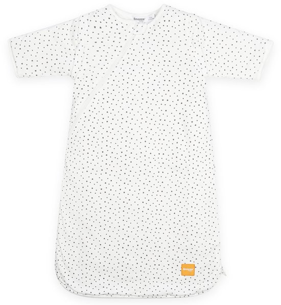Snoozebaby Slaapzak Winter 70 cm (3-9 mnd) - TOG 2.0 - Afritsbare mouwen - Katoen - Bumblebee White