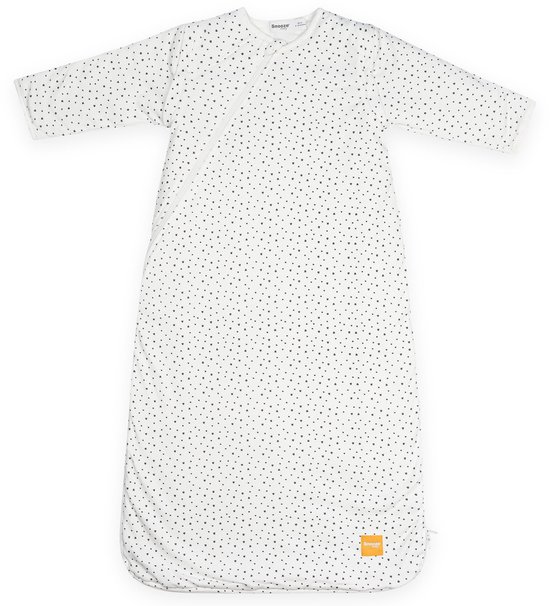 Snoozebaby Slaapzak Winter 90 cm (9-24 mnd) - TOG 2.0 - Afritsbare mouwen - Katoen - Bumblebee White