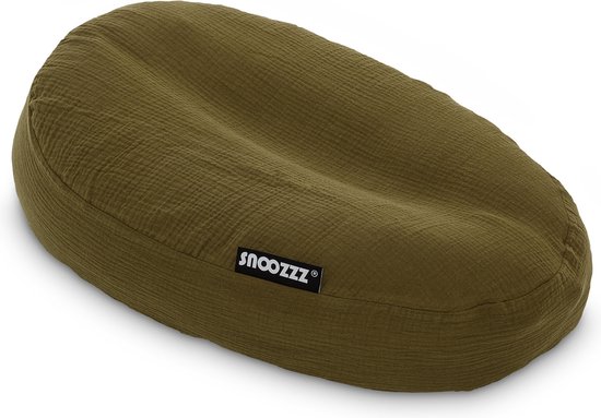 Snoozzz Relaxhoes voor voedingskussen zwangerschapskussen - 100% katoen van zachte Hydrofiel - Bronze van SNOO