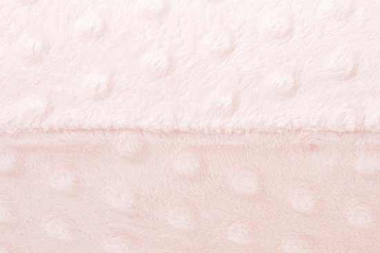 Snoozzz Voedingskussenhoes - Hoes voor voedingskussen zwangerschapskussen - zachte velours - 185 cm - Roze Dots van SNOO