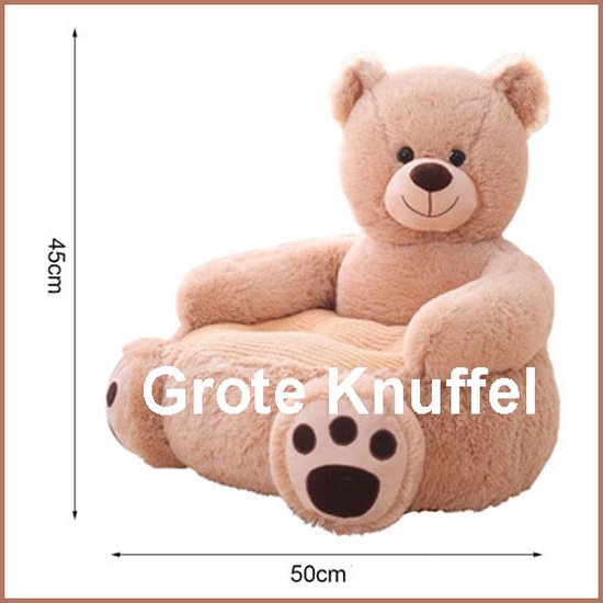 Sofa's - Peutersofa - Knuffelige teddybeer stoel