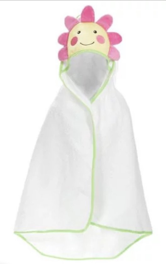 Soft Touch Bad cape Zonnebloem Sunflower Junior 76 X 76 cm Katoen van Soft Touch