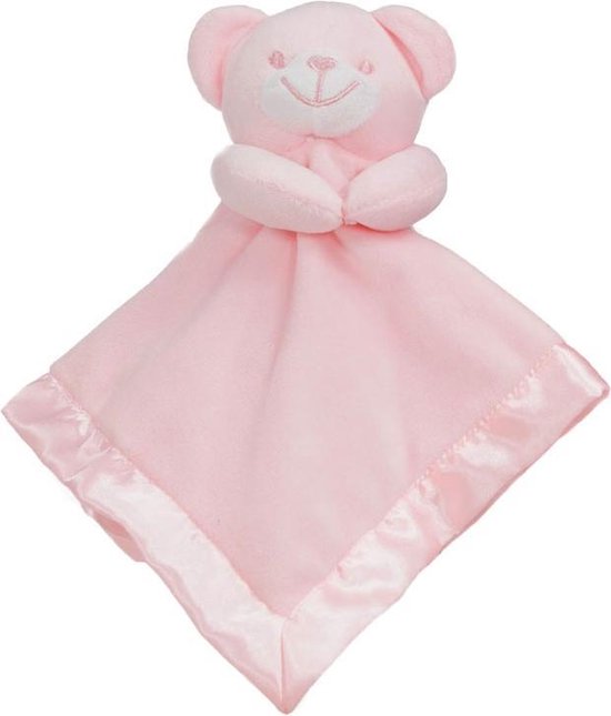 Soft Touch Knuffeldoekje Beertje 38 Cm Roze van Soft Touch