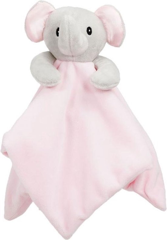 Soft Touch Knuffeldoekje Olifant 36 Cm Roze van Soft Touch