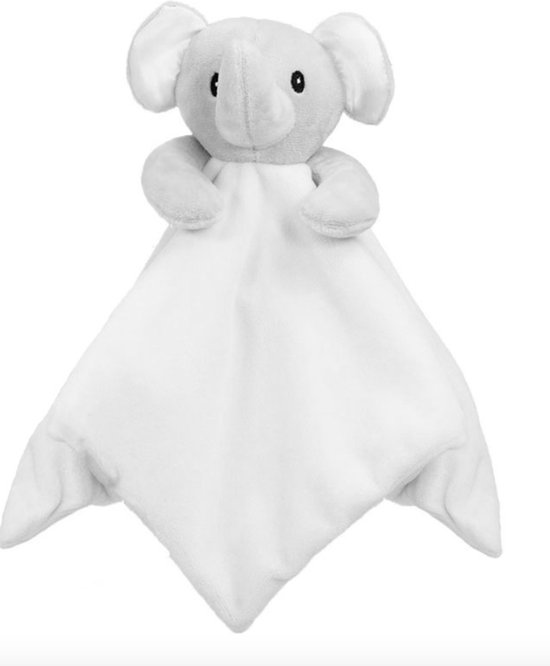 Soft Touch Knuffeldoekje Olifant 36 Cm Wit van Soft Touch