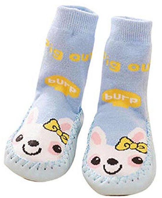 Sokken en Antislipschoenen voor Baby's 6-18 Maanden - Warm en Fantasievol van Merkloos