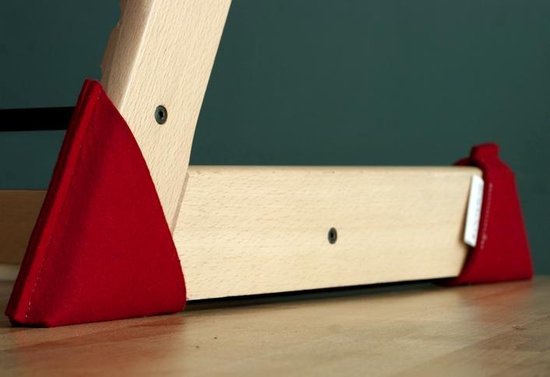Sokkoo's Vloerbeschermers voor de kinderstoel - rood van Sokkoo