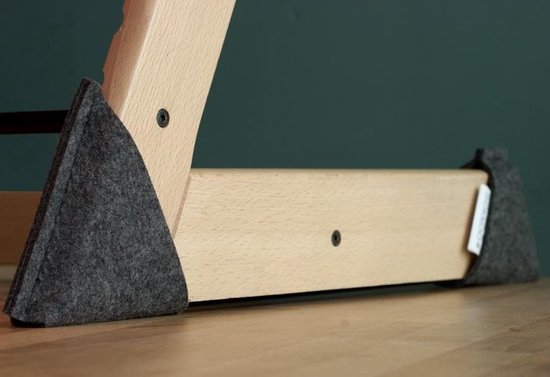 Sokkoo's Vloerbeschermers voor Tripp Trapp Kinderstoel kleur Ochtend Grijs van Sokkoo