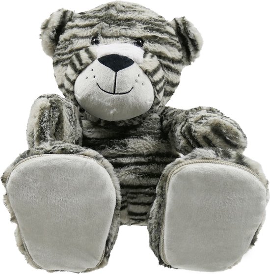 Sole Mates, Knuffel Tijger 45cm met verwisselbare zooltjes van SOL