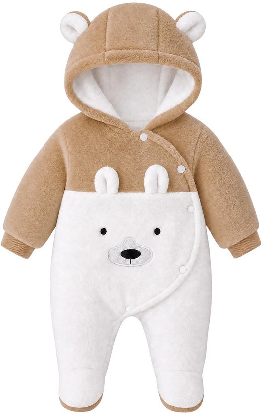 SolidKeus - Baby Winteroverall met Voetenzak voor 6-9 Maanden
