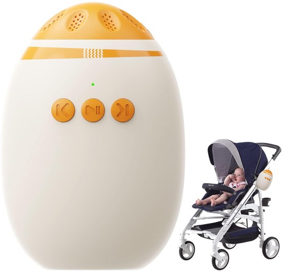 SolidKeus - Elektrische Kinderwagen Schommel met Geluid en Timer