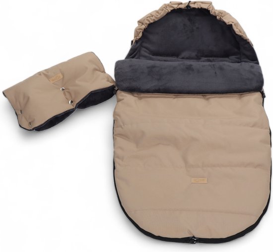 Soosie - POLAR - Voetenzak voor Kinderwagen of Wandelwagen met Handwarmer - Universele van Soosie