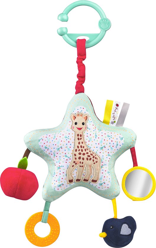 Sophie de giraf Activiteiten Ster - Boxmobiel - Baby speelgoed - 6 activiteiten - Vanaf 0 maanden - 40x25x8 cm - Meerkleurig van Sophie de Giraf.